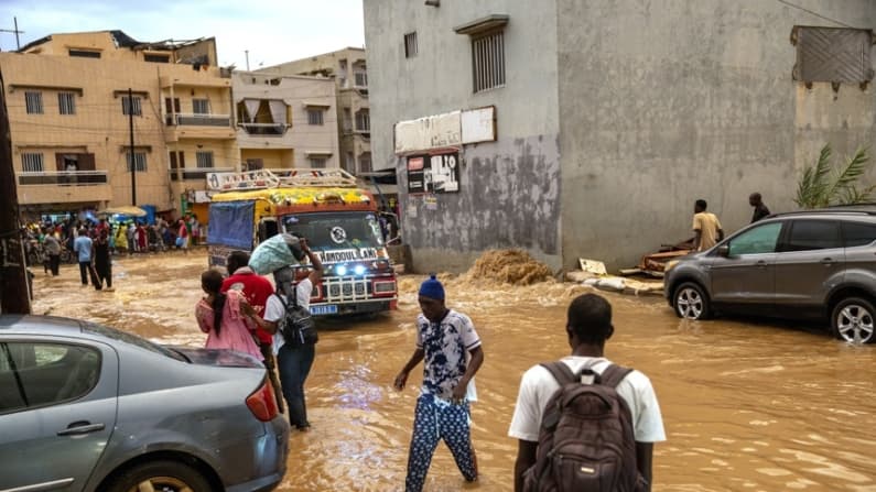 Lluvias e inundaciones dejan al menos cinco muertos en Dakar y otras ciudades de Senegal