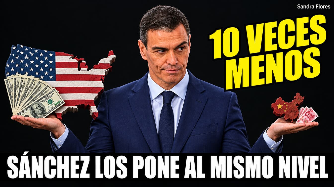 Sánchez igualó a EE. UU. con China. Esto es lo que deja cada uno