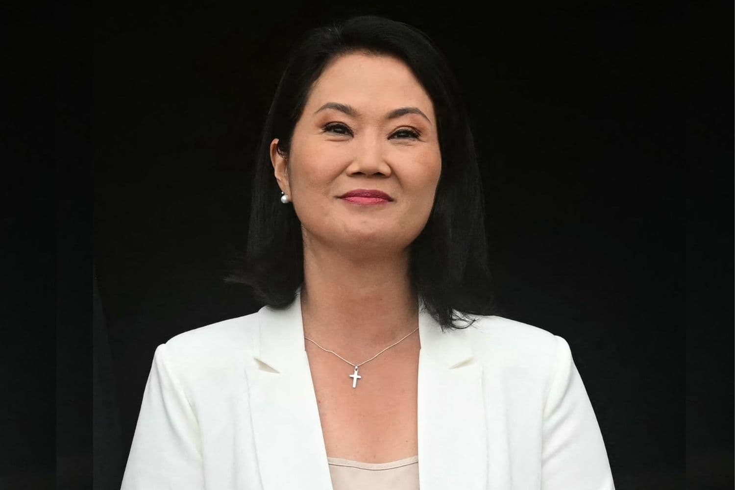 Presidenta de Perú Keiko Fujimori (ERNESTO BENAVIDES / AFP via Getty Images)