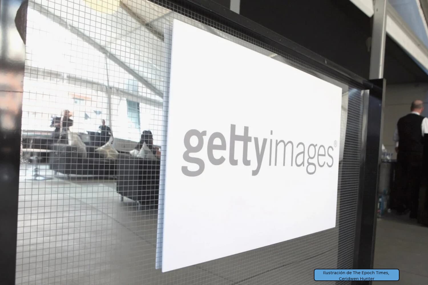 El logotipo de Getty Images en el hotel W Austin, en Austin, Texas, el 12 de marzo de 2012. (Roger Kisby/Getty Images).