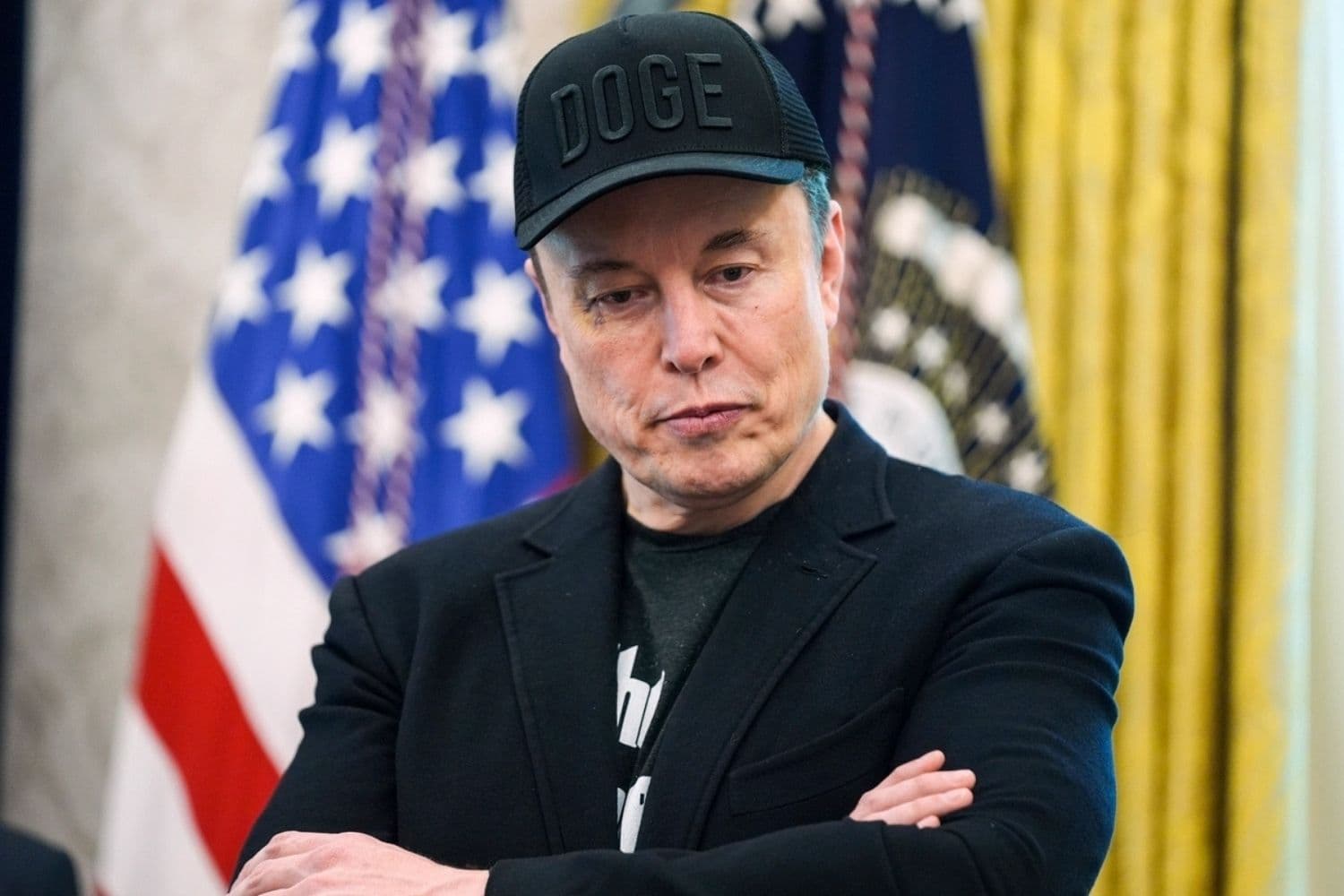 Elon Musk asiste a una conferencia de prensa con el presidente Donald Trump en el Despacho Oval de la Casa Blanca, el viernes 30 de mayo de 2025, en Washington. (Foto AP/Evan Vucci)