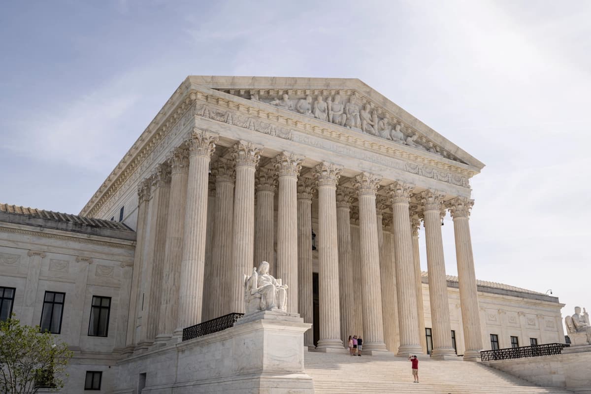 La Corte Suprema en Washington, 9 de octubre de 2026. (Madalina Kilroy/The Epoch Times).
