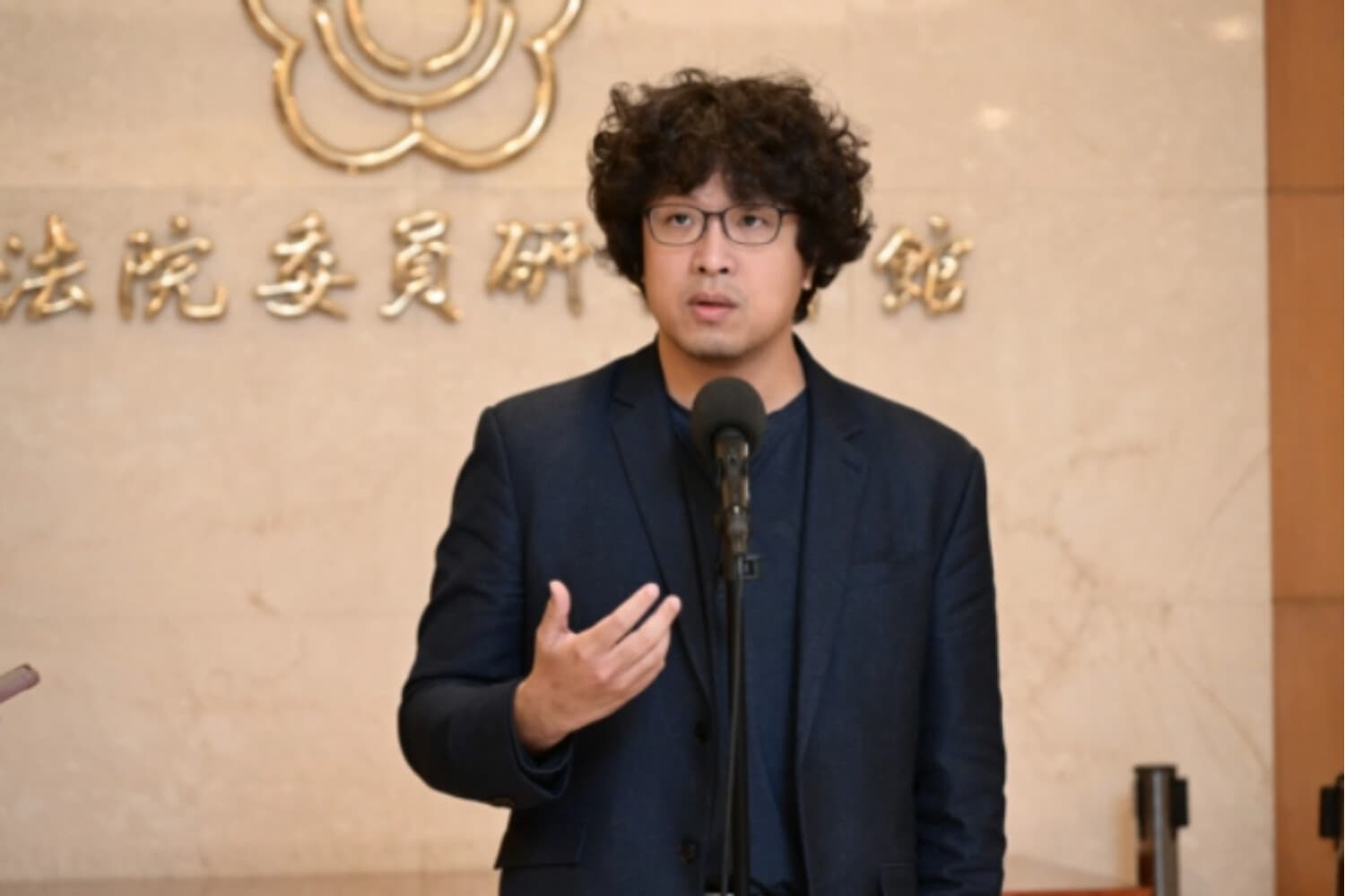 Puma Shen, legislador del Partido Democrático Progresista de Taiwán. (Sung Pi-lung/The Epoch Times).