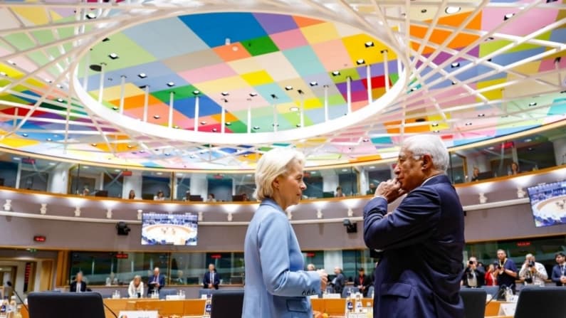Líderes de la UE inauguran cumbre en Bruselas centrada en comercio con China y costos de la energía