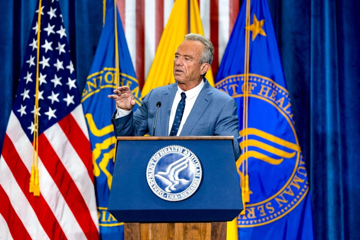 El secretario de Salud, Robert F. Kennedy Jr., en Washington el 5 de octubre de 2026. (Finn Gomez/Getty Images)