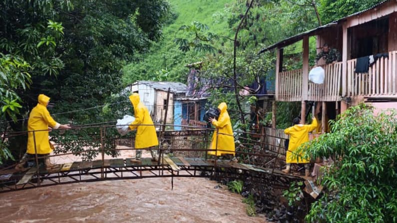 Paraguay eleva a 1500 las familias desplazadas por la subida del río Paraná