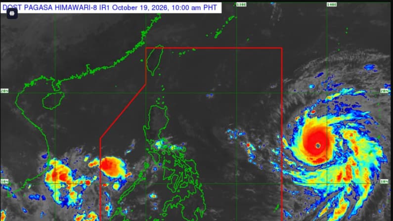 Champi se intensifica camino a Filipinas y activa alertas por fuertes vientos y lluvias