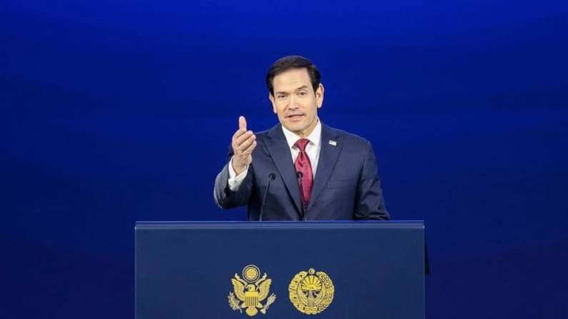 Rubio se reúne con líderes de Asia Central en un intento por impulsar el comercio y la seguridad