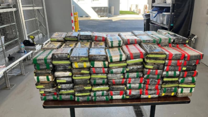 EE. UU. y sus socios incautan cerca de 1500 libras de cocaína en el Caribe