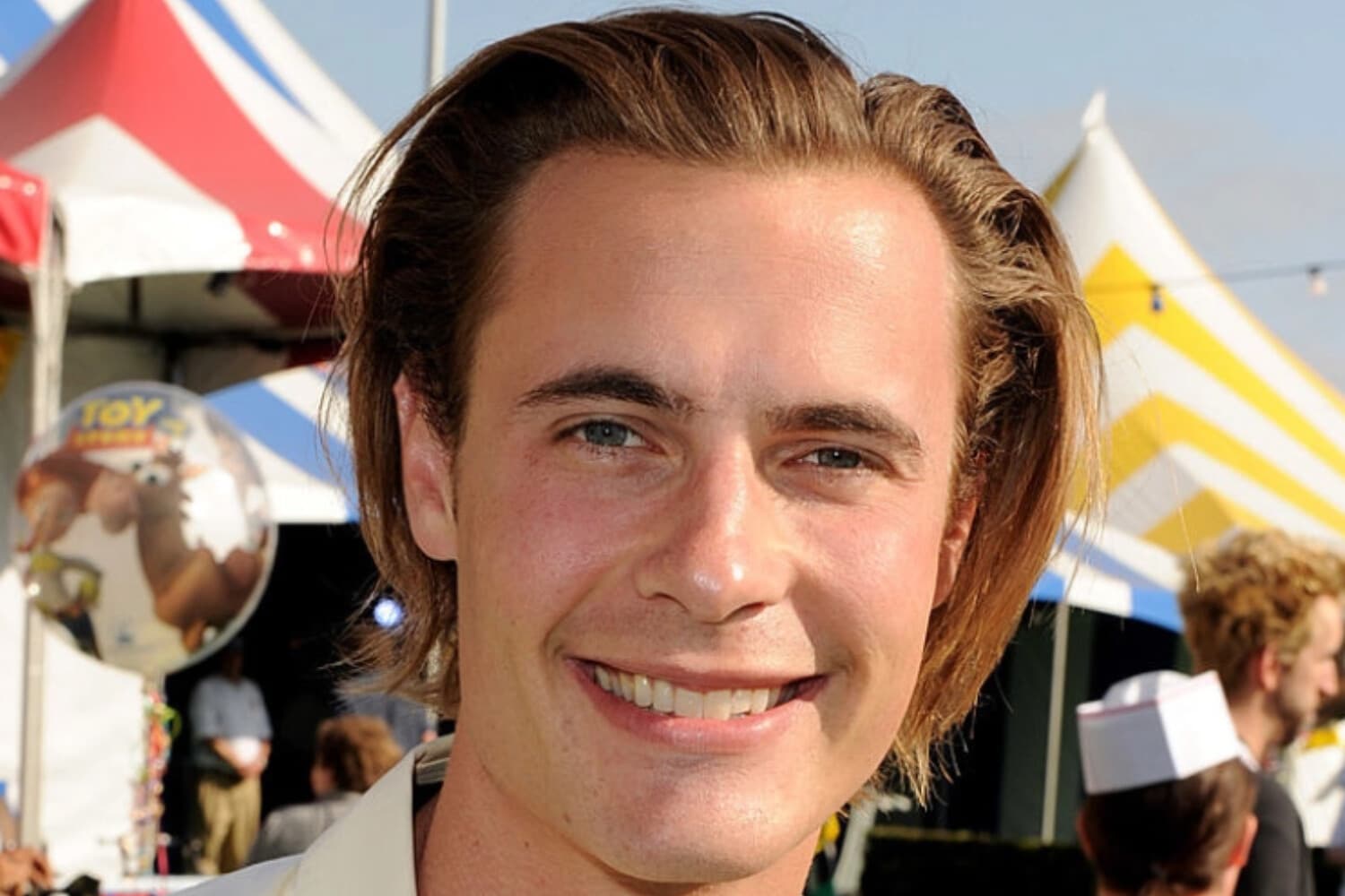 El actor Erik von Detten llega a la fiesta posterior al estreno de «Toy Story 3», de Walt Disney Pictures, en la Hollywood High School de Los Ángeles, el 13 de junio de 2010. (Kevin Winter/Getty Images).