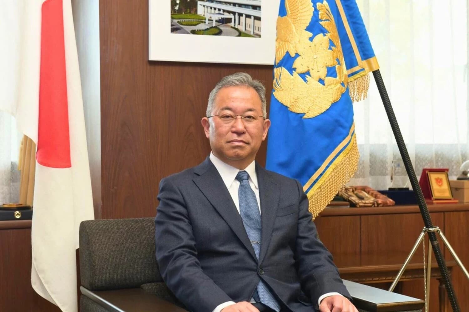 Yoshihide Yoshida, presidente de la Academia Nacional de Defensa de Japón y exjefe del Estado Mayor Conjunto de las Fuerzas de Autodefensa de Japón. (Cortesía de la Academia Nacional de Defensa de Japón).
