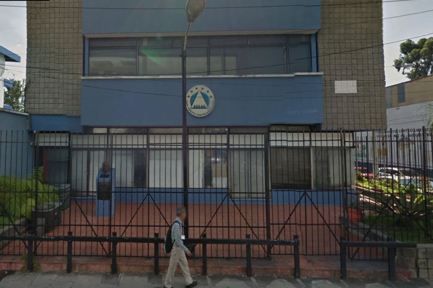 Edificio del Parlamento Centroamericano (PARLACEN) en la Ciudad de Guatemala, Guatemala, en una foto de archivo de junio del 2016.
(Captura de pantalla vía Google Street View)