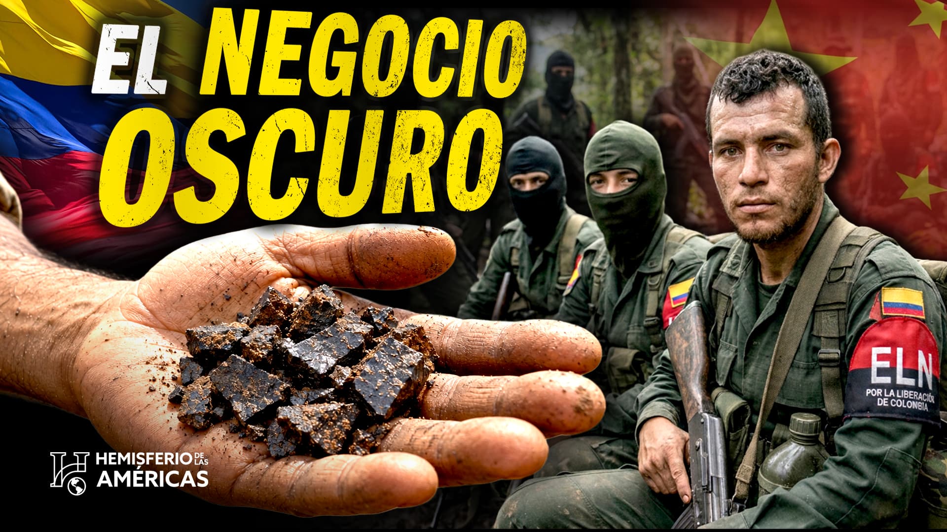 El oro negro que financia al ELN